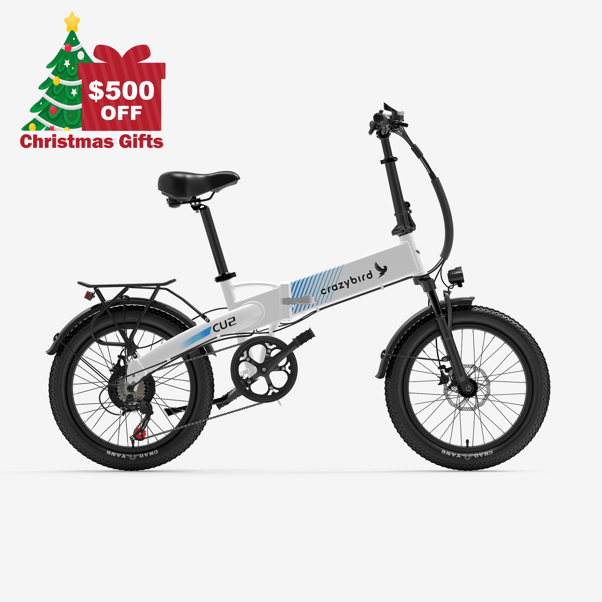 Crazybird CU2 foldable ebike