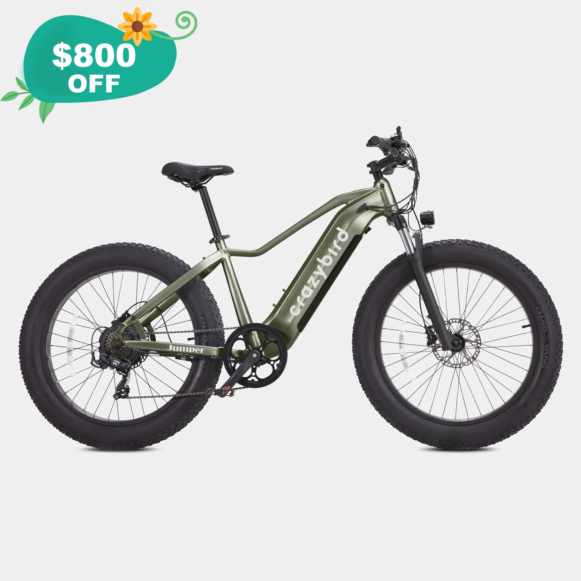 Crazybird CB60 fat tire electric bike