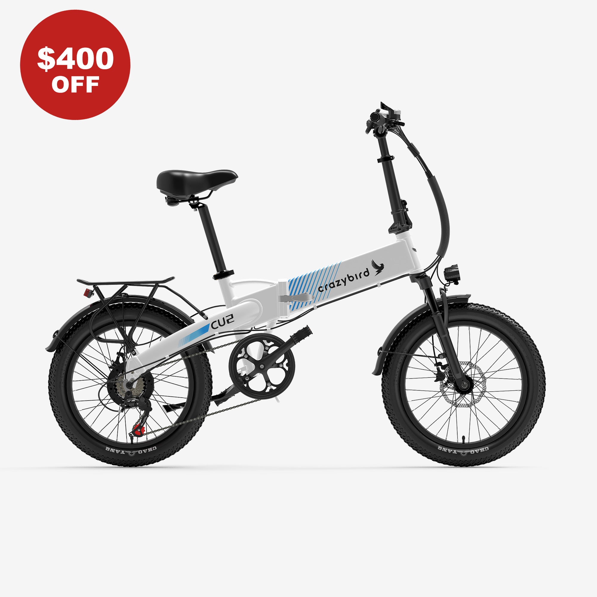 Crazybird CU2 foldable ebike