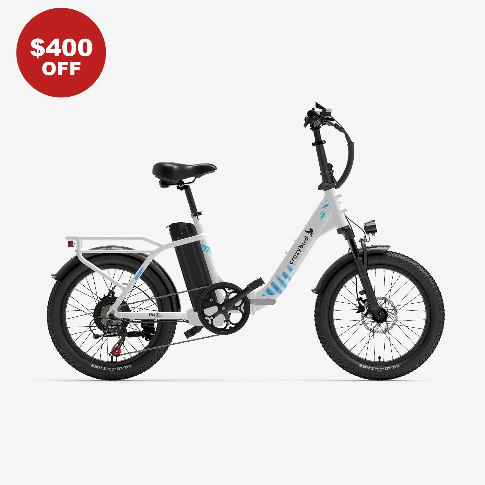 Crazybird CU7 foldable ebike