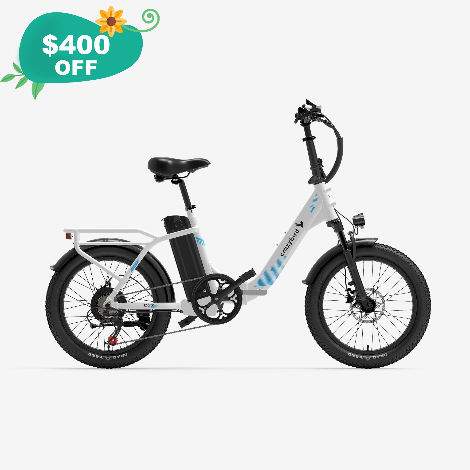 Crazybird CU7 foldable ebike