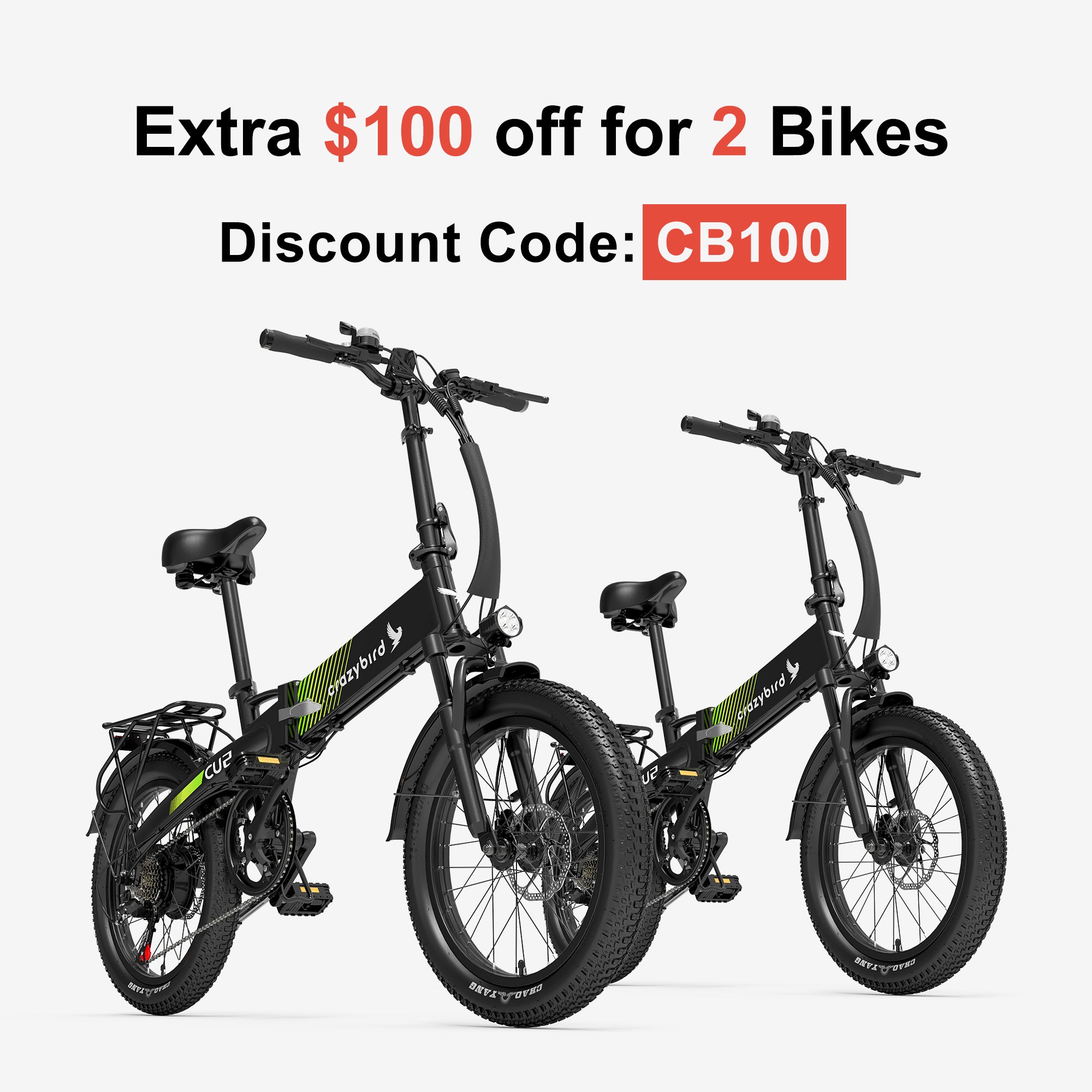 Crazybird-CU2 Electric Bike for Adults 20