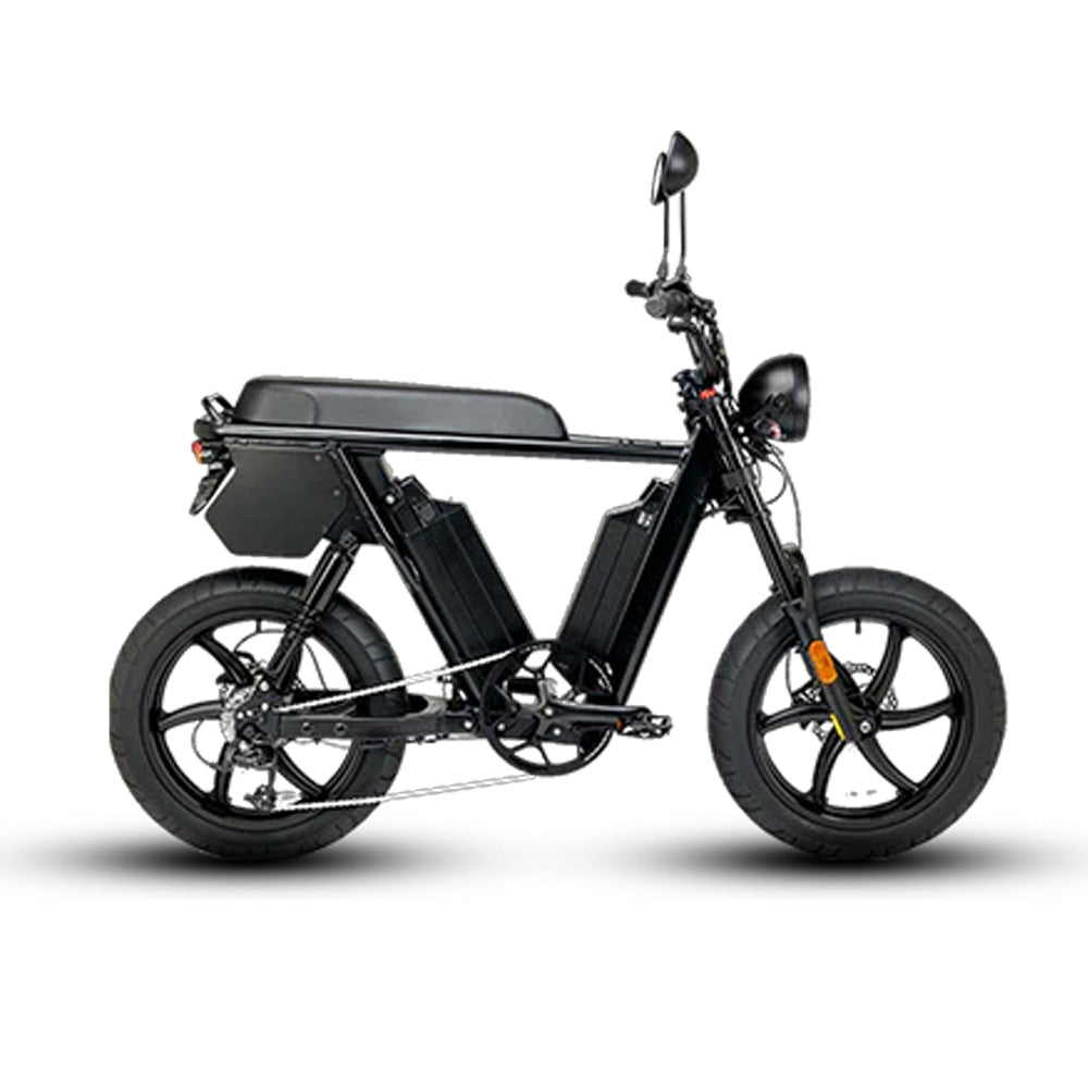 Crazybird Q7 Electric Bike for Adults, 1500W Peak Bafang Motor, Dual 52V 15.6Ah Batteries for 90+ Mile Range, 28MPH Class 3 Ebike, 20